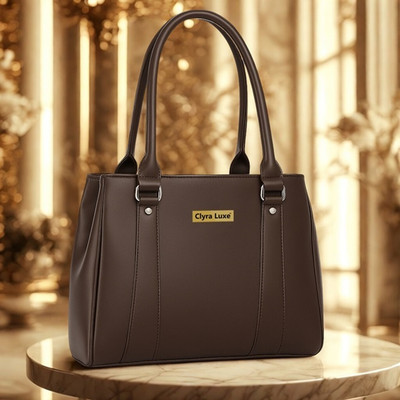 Clyra luxe Women Brown Shoulder Bag