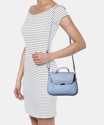 LINO PERROS Women Blue Sling Bag