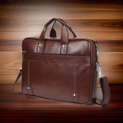 Shivra Men & Women Brown Messenger Bag