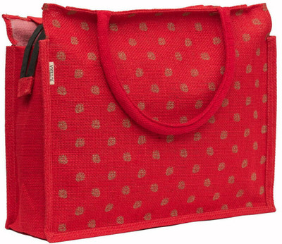 JUTEKA Women Red Tote
