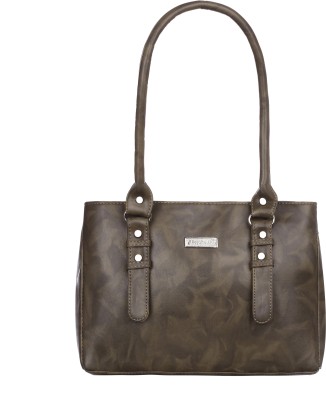 VI Regal Fashion Women Tan Hand-held Bag