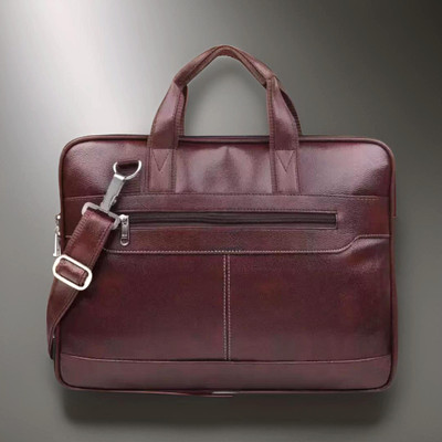 Shivra Men & Women Brown Messenger Bag