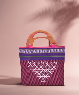 SriShopify Handicrafts Women Pink Hand-held Bag