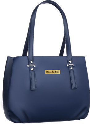 Clovia Fashion Blue Shoulder Bag Stylish casual PU Leather women bag