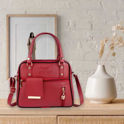 EMPIRE Women Maroon Handbag