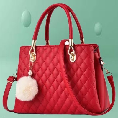 house of common Women Red Handbag