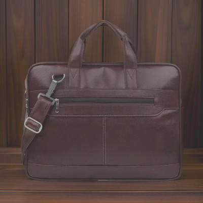 house of common Men & Women Brown Messenger Bag