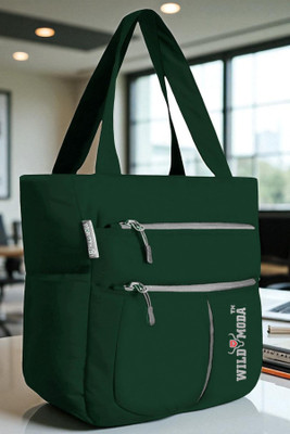 Wildmoda Women Green, Grey Shoulder Bag