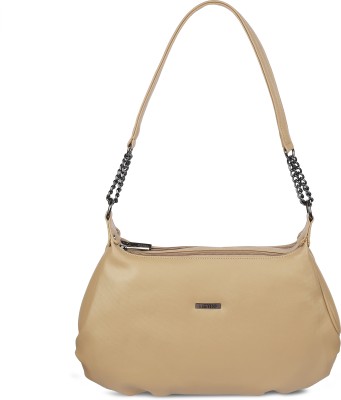 METRO Women Beige Shoulder Bag