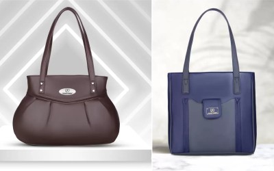 perfect leather Women Grey, Brown, Blue Shoulder Bag