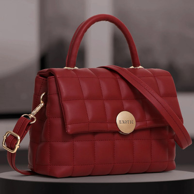 Exotic Women Maroon Sling Bag