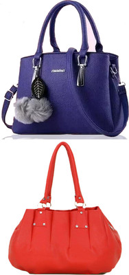 khatushyam collection Women Blue, White Hobo(Pack of: 2)