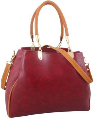 ANGLOPANGLO Women Red, Brown Handbag