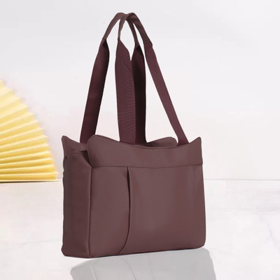 Plush It Women Brown Handbag