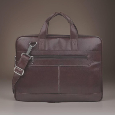 Shivra Men & Women Brown Messenger Bag