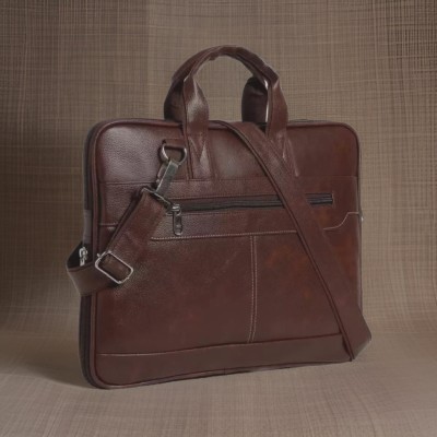 JairaJ Men & Women Brown Messenger Bag