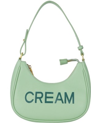 TS Collection Women Green Handbag