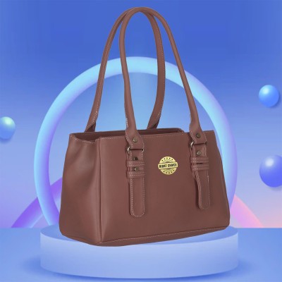 RIGHT CHOICE Women Brown Handbag