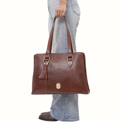 HIDESIGN Women Tan Shoulder Bag