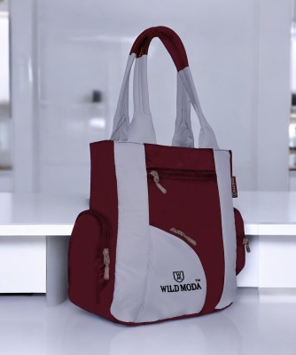 Wildmoda Women Maroon, Grey Shoulder Bag