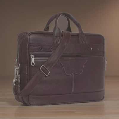 house of common Men & Women Brown Messenger Bag