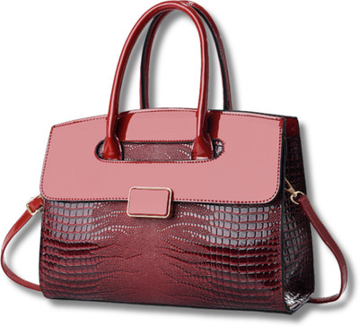 ZELION Women Red Handbag