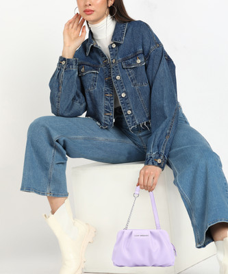 LINO PERROS Women Purple Shoulder Bag