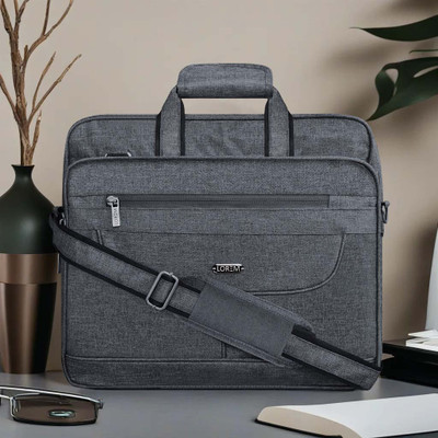 LOREM Men Grey Messenger Bag