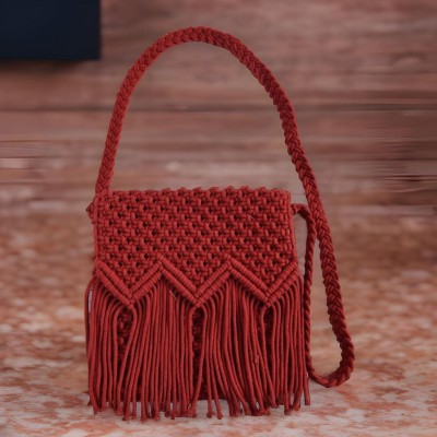 VELKA Women Red Sling Bag