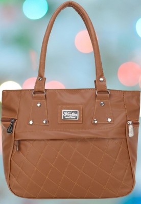 ARK FASHION Women Brown Tote