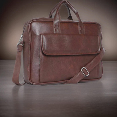 house of common Men & Women Brown Messenger Bag