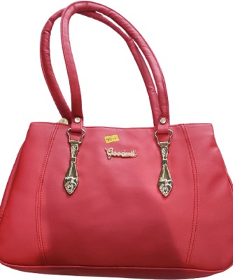 SHARAN DEEP SINGH Women Red Handbag