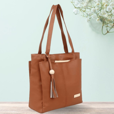 Dcozi Women Brown Shoulder Bag
