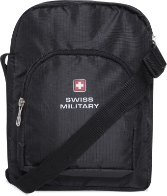 SWISS MILITARY Men & Women Black Sling Bag