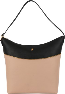 Baggit Women Beige, Black Hobo