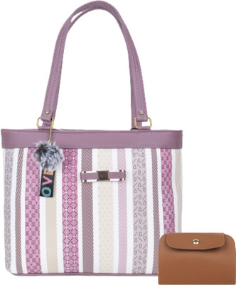 ARNLC Women Purple Hand-held Bag(Pack of: 2)
