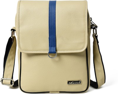 MATRICE Beige Sling Bag Sling Messenger Bag, Multipurpose Crossbody Waterproof Handbag for Men and Women