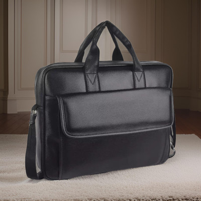 house of common Men & Women Black Messenger Bag