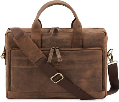 VILL OKSE Men & Women Brown Messenger Bag