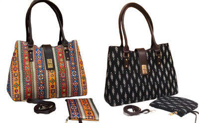 CRAFTWELL Women Multicolor Tote