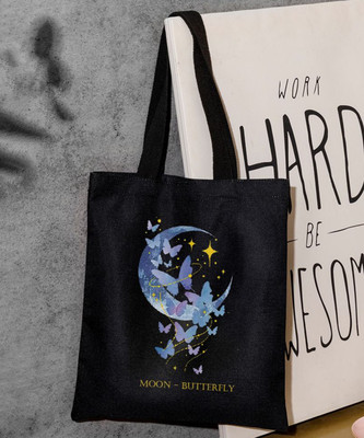 house of common Women Black Tote
