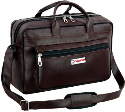 LUGGAGEWORLD Hand Bags Travel For Office Shoulder Cross Body Side Sling Small College bagpack Waterproof Messenger Bag(Brown, 30 L)