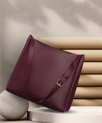 Perfect Choice Women Maroon Shoulder Bag