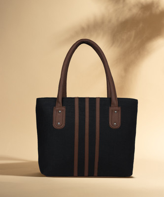FANEX Women Black, Brown Hand-held Bag