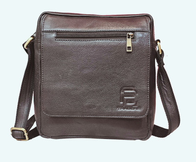 Fatraders Men & Women Brown Messenger Bag