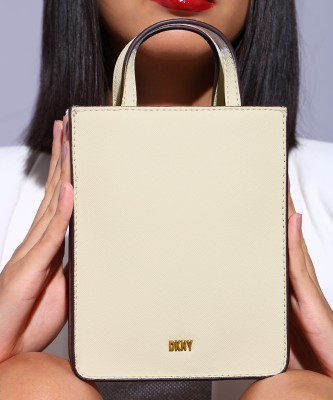 DKNY Women White Sling Bag