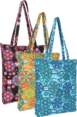 Anekaant Women Multicolor Shoulder Bag(Pack of: 3)