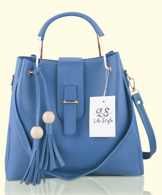 LIKE STYLE Women Blue Handbag