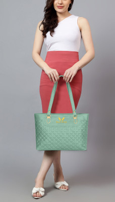 Black Wings Women Green Shoulder Bag
