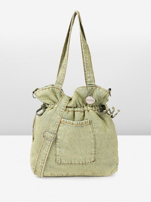 Roadster Women Green Shoulder Bag
